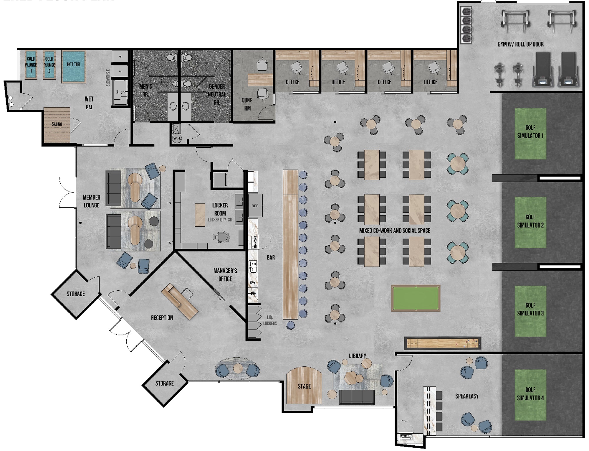 Bermuda Club Carlsbad third space