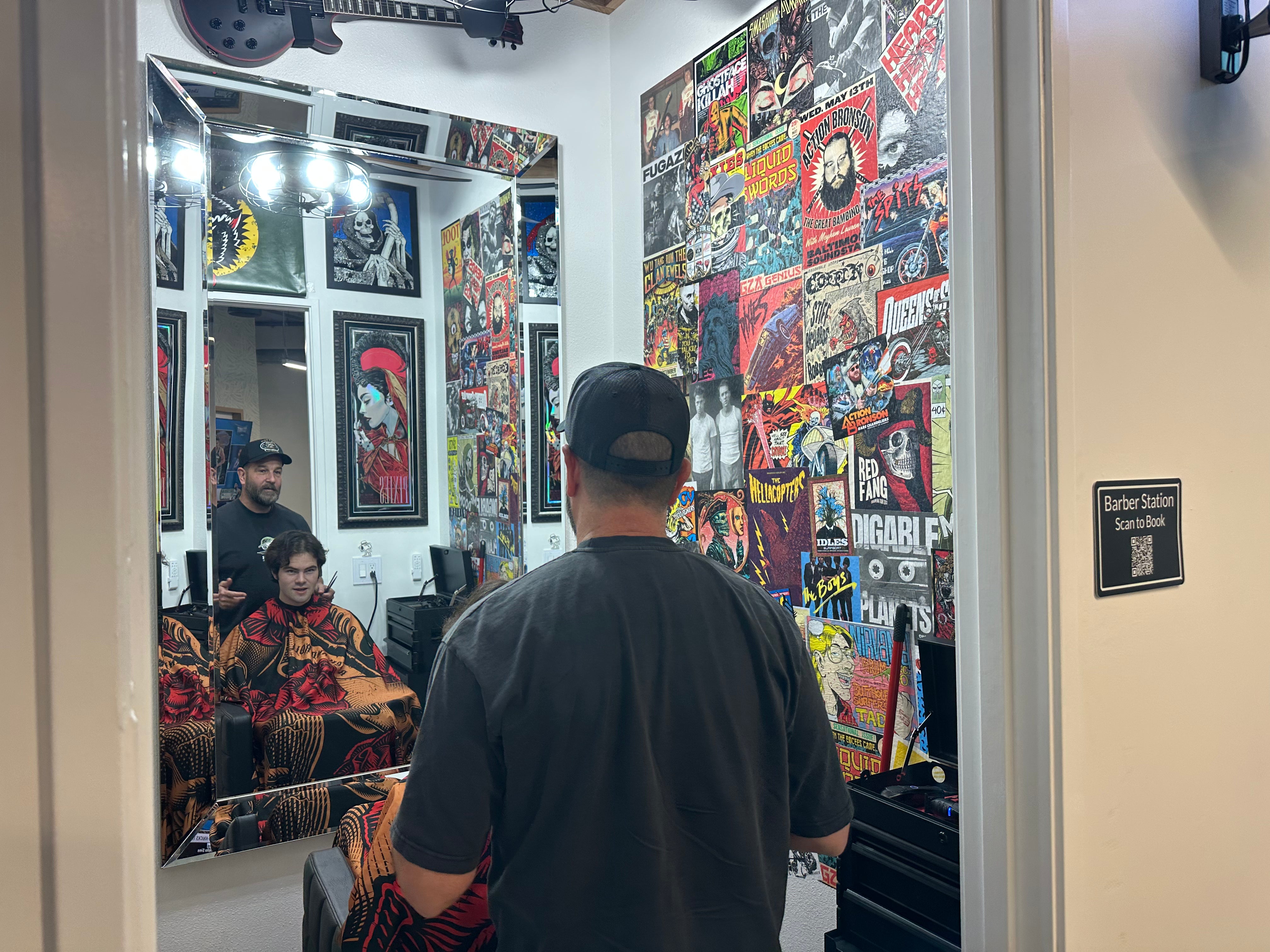 Club barber at Bermuda Club Carlsbad