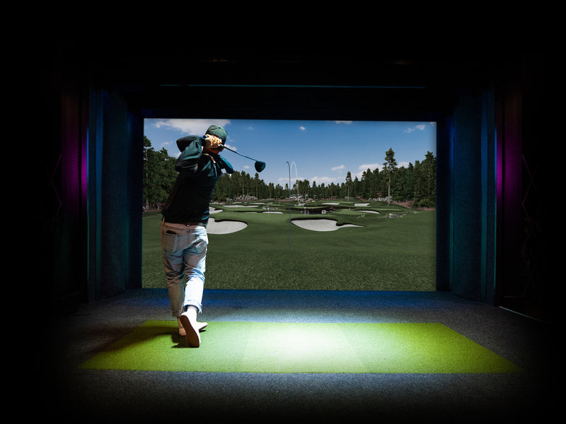 Bermuda Club North County - indoor golf simulator